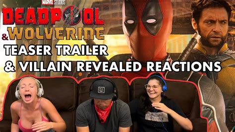 deadpool reaction trailer|deadpool and wolverine plot.